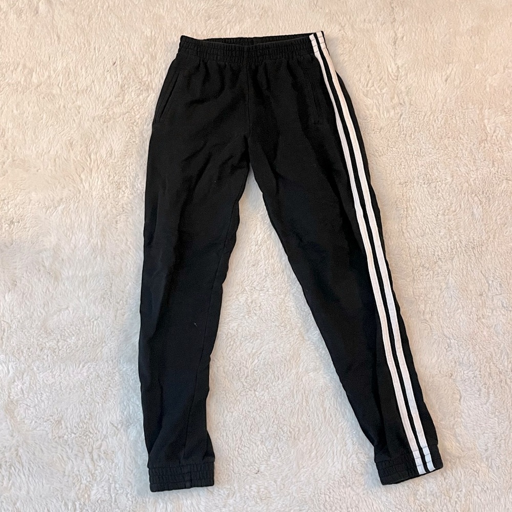 Black Rosa Joggers w/White Stripes